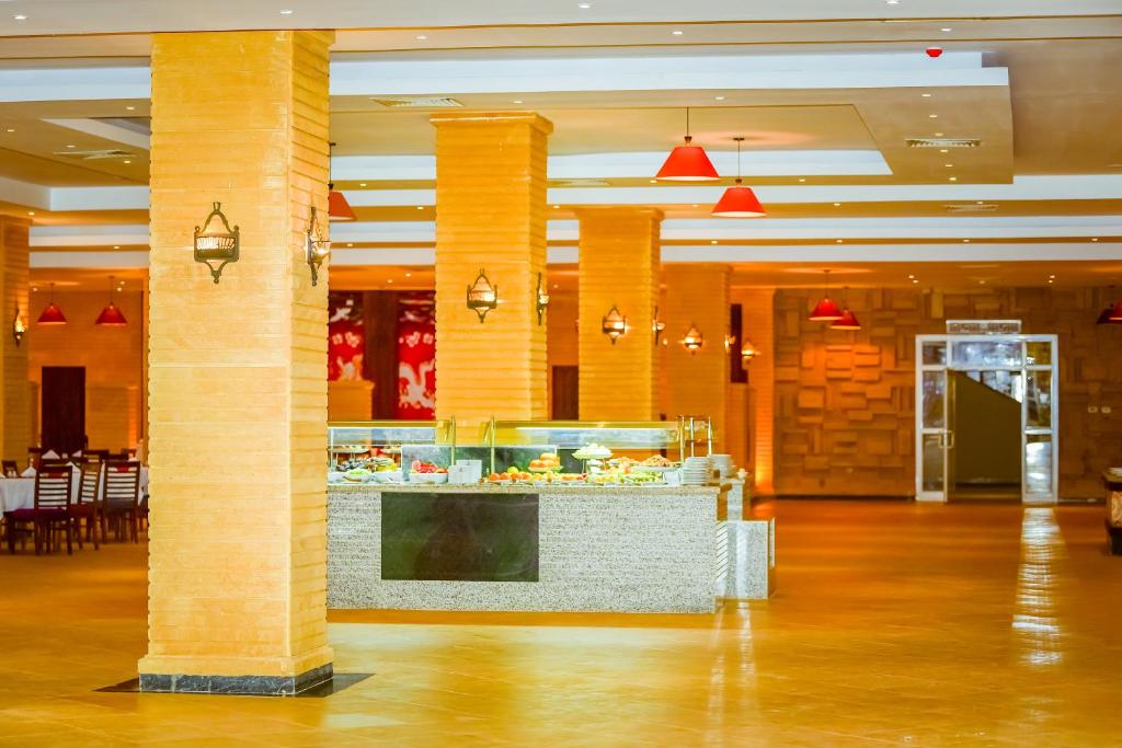Restaurace v ubytování Amarina Queen Resort & Aqua Park Marsa Alam