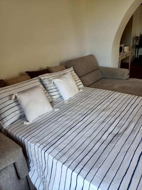 Postel nebo postele na pokoji v ubytování La Casa di Filippo
