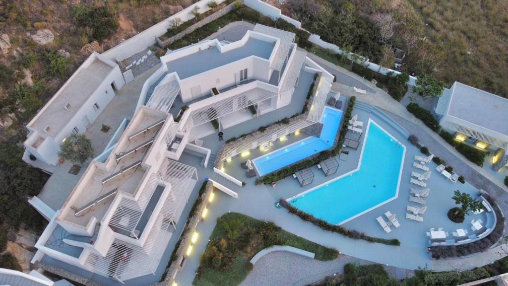 La alberca dentro o cerca de Relux Ios Hotel