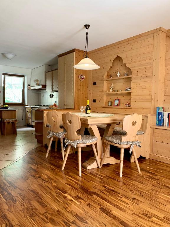 Kuchyň nebo kuchyňský kout v ubytování Casa Serena