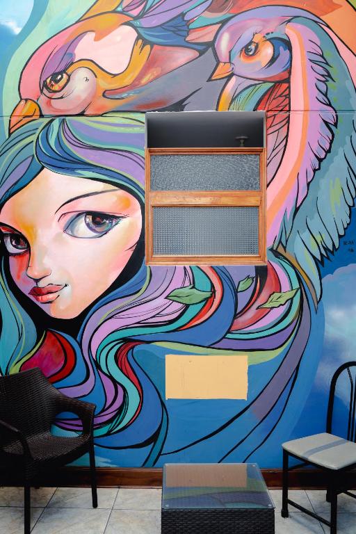 Setusvæði á Yaki Hostel