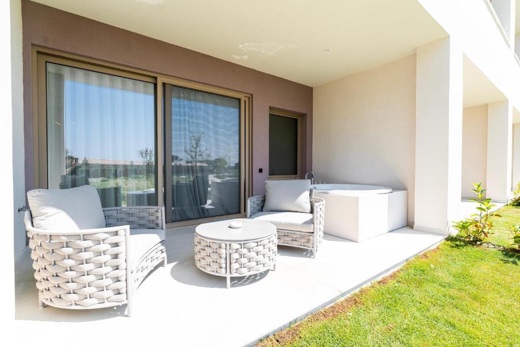 Posezení v ubytování Grand Elis Hotel & Spa Resort