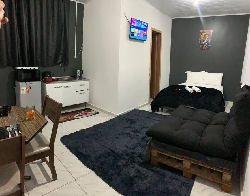 Dapur atau dapur kecil di Apartamento Passo Fundo