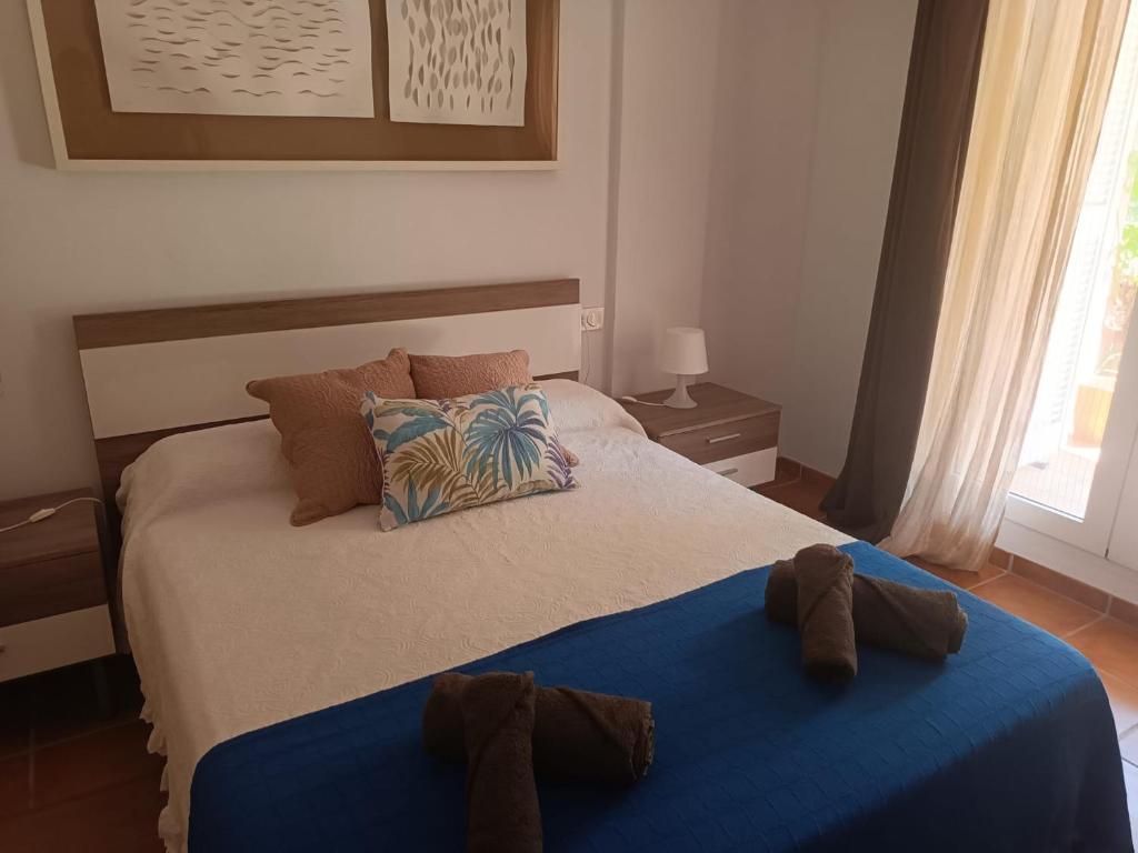Postel nebo postele na pokoji v ubytování Apartamento urb spirit