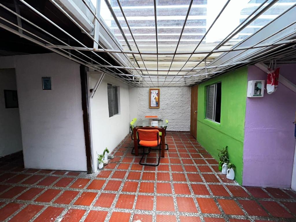 Posezení v ubytování Hostel Urban City Medellin