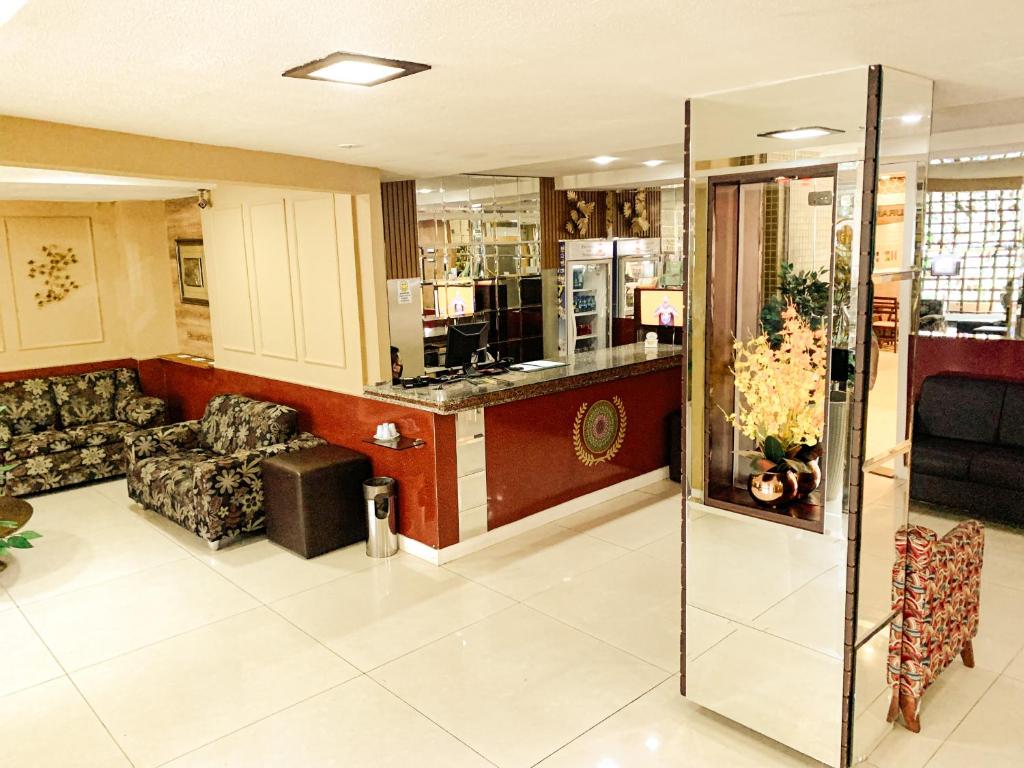 Vstupní hala nebo recepce v ubytování Hotel do Largo Manaus
