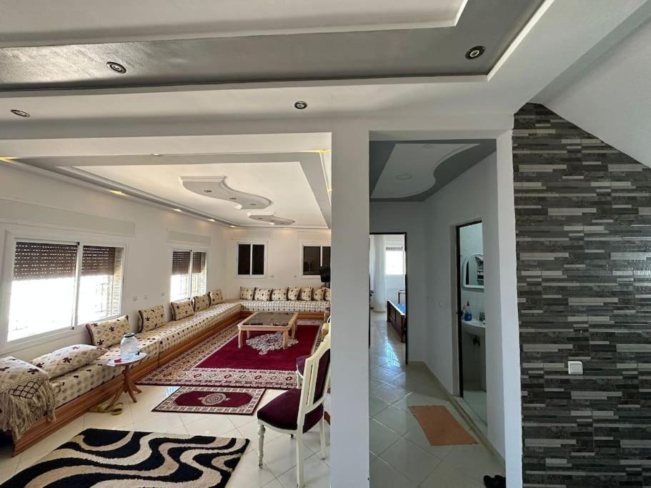 Postel nebo postele na pokoji v ubytování Villa avec vue sur mer