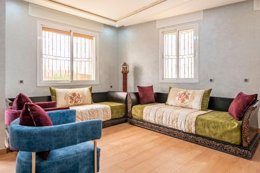 Posezení v ubytování Villa avec vue sur mer