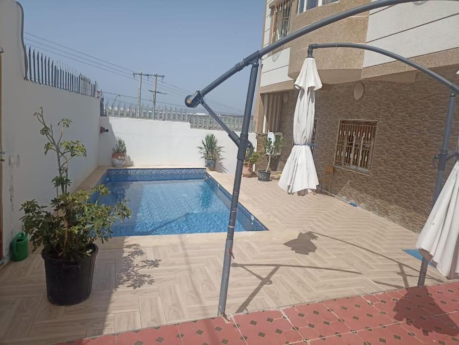 Bazén v ubytování Villa avec vue sur mer nebo v jeho okolí