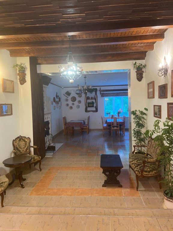 Posezení v ubytování Hotel Tys