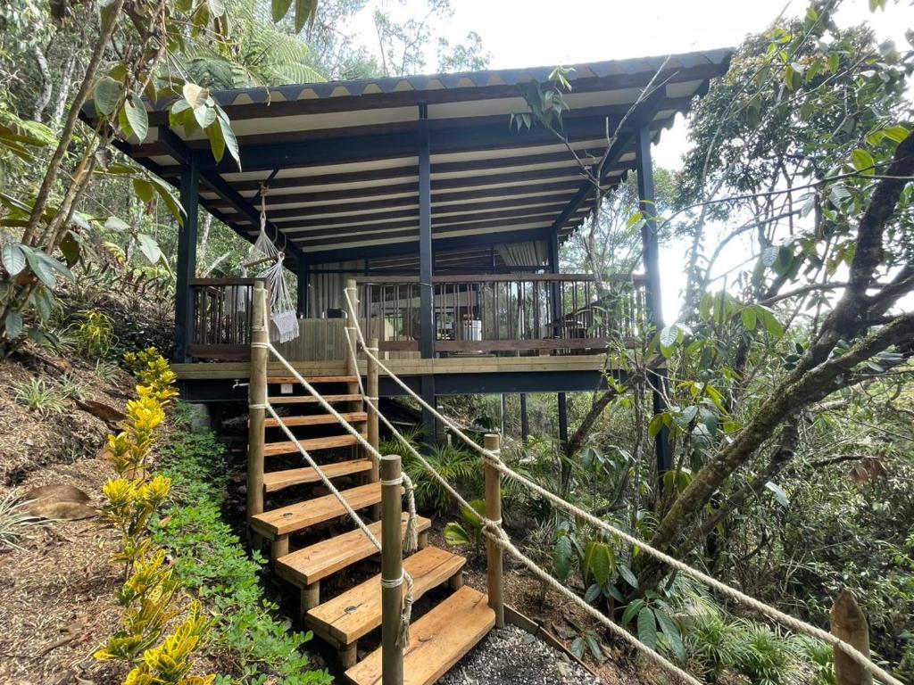 Κήπος έξω από το Ecoluxury Glamping