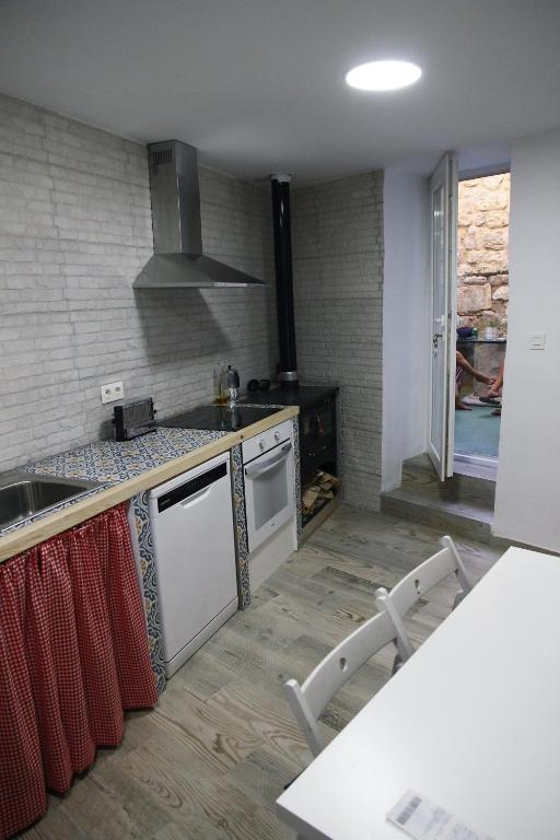 Kuchyň nebo kuchyňský kout v ubytování Casa de la Libelula