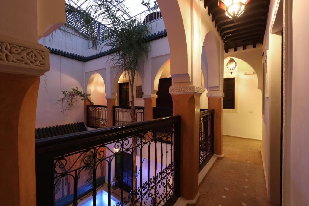 Balkón nebo terasa v ubytování Riad 22 - L'Etoile d'Orient