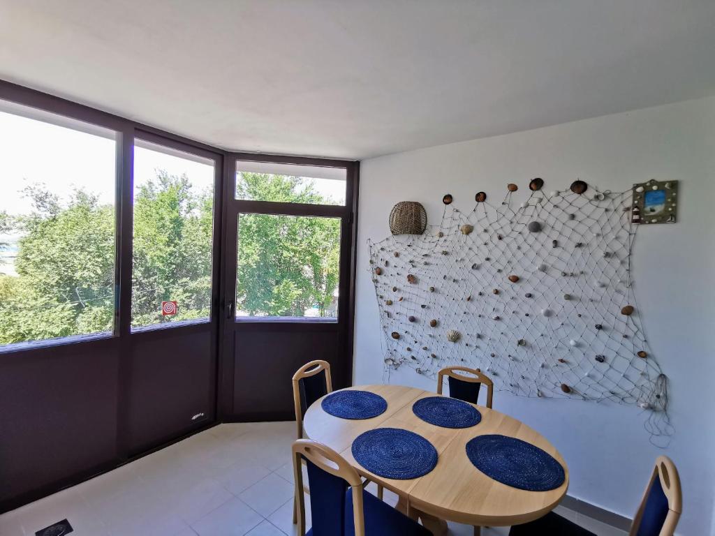 Et opholdsområde på Apartment Luna in Biograd center