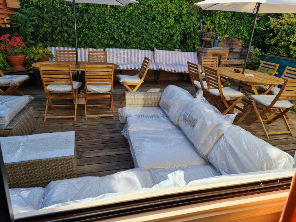 Posezení v ubytování B&B Rocas Santo Domingo