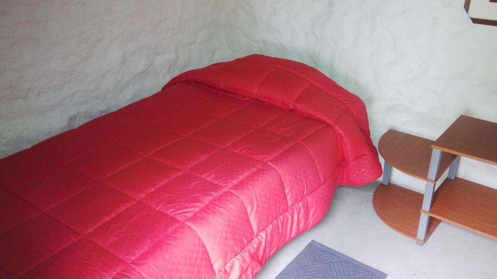 Postel nebo postele na pokoji v ubytování Llahuar Lodge