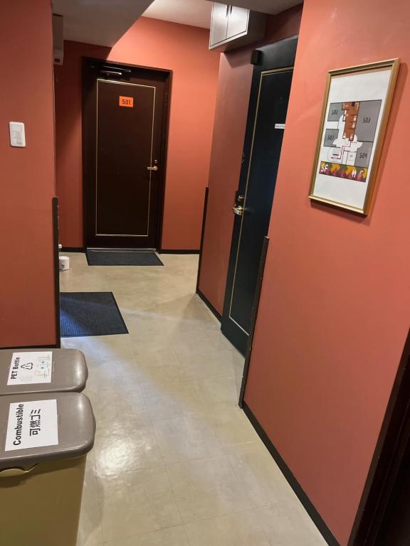 TV a/nebo společenská místnost v ubytování TenTen Guesthouse in Asakusa
