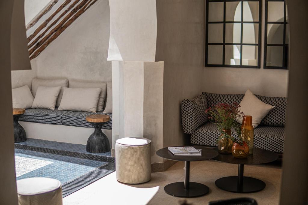 Гостиная зона в The Neela Boutique Hotel Stone Town