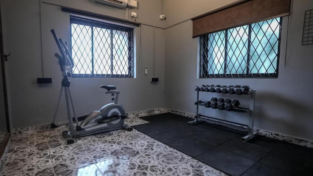 Fitness centrum a/nebo fitness zařízení v ubytování SortBy Stays, Anjuna