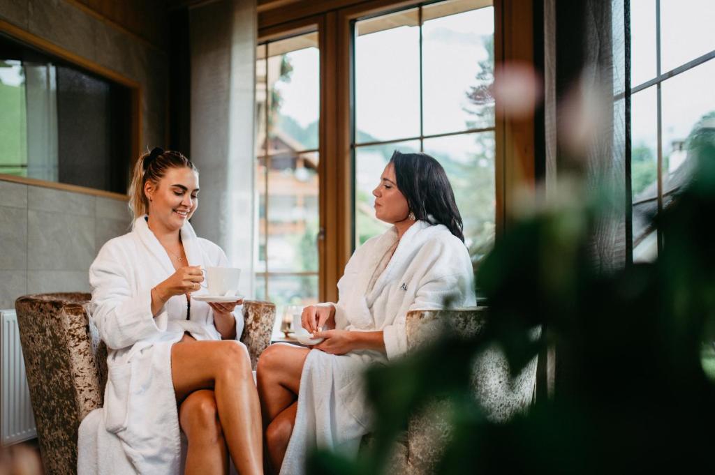 Hosté ubytování ALMHOF Alpin Apartments & Spa