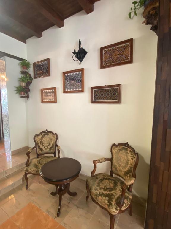 Posezení v ubytování Hotel Tys