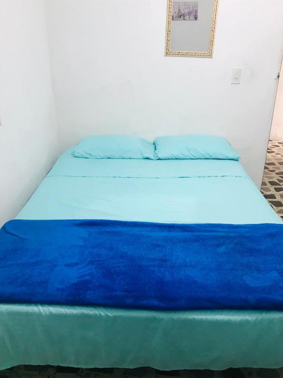 Postel nebo postele na pokoji v ubytování hostal la 18