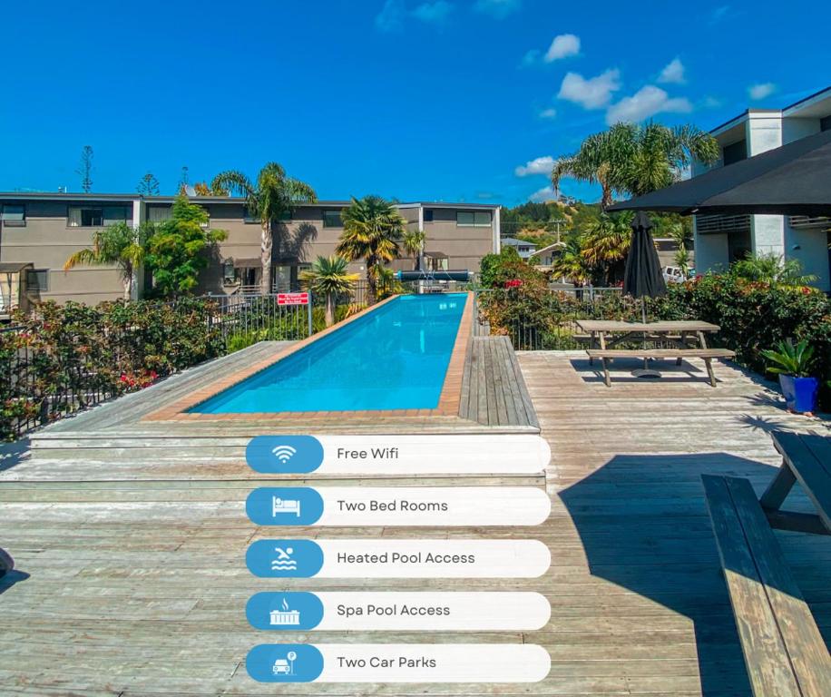 Πισίνα στο ή κοντά στο Villa Zion