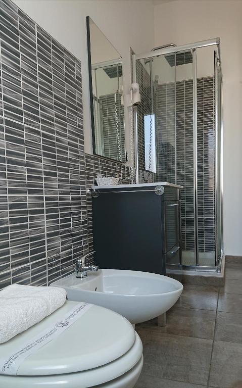 Kúpeľňa v ubytovaní Hotel Ogliastra