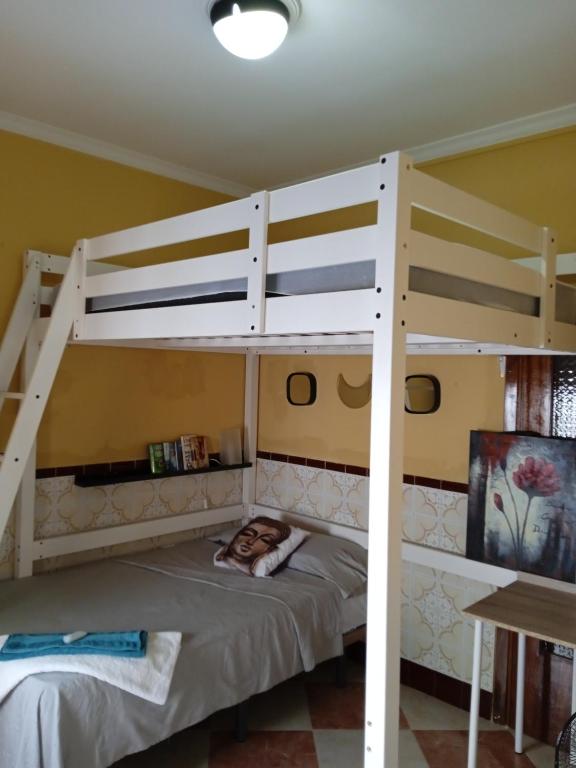 Posteľ alebo postele v izbe v ubytovaní Ikigai House