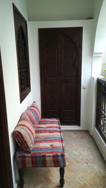 Postel nebo postele na pokoji v ubytování Riad Achwaq