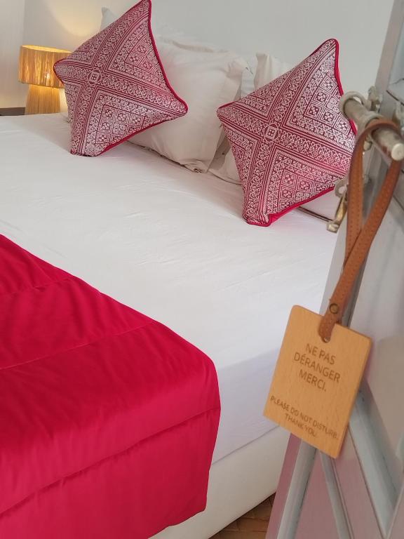 Postel nebo postele na pokoji v ubytování Riad L'Arganier