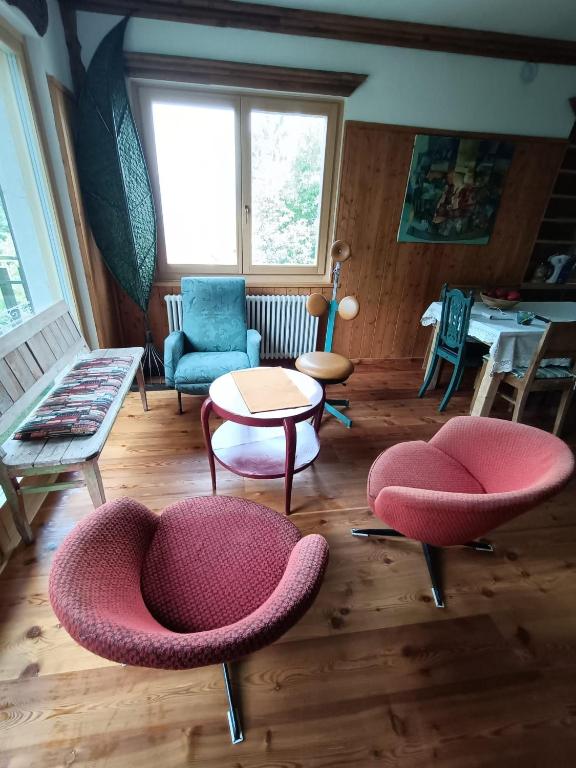 Posezení v ubytování Resort CuraLibera