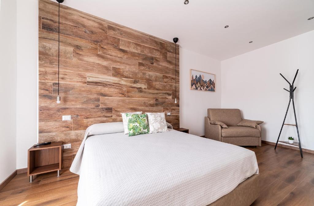 Postel nebo postele na pokoji v ubytování B&B Dimora Belvedere