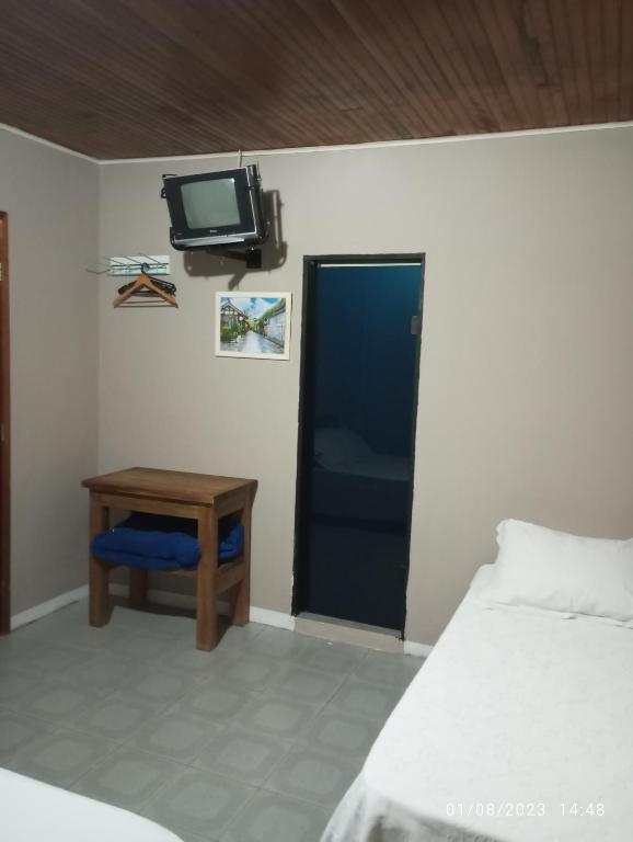 Postel nebo postele na pokoji v ubytování Pousada Longe Vista