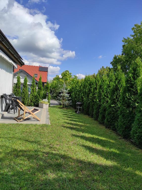 Zahrada ubytování Domki pod Katalpami