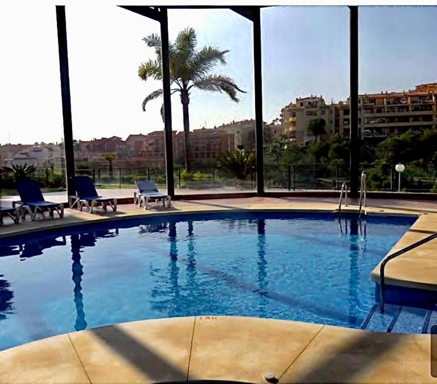 Bazén v ubytování Penthouse with exceptionel view, Miraflores nebo v jeho okolí