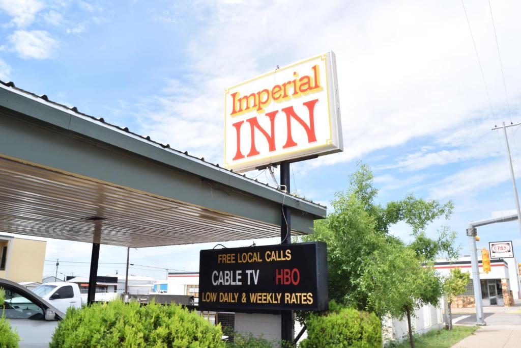 Certifikát, hodnocení, plakát nebo jiný dokument vystavený v ubytování Imperial Motel