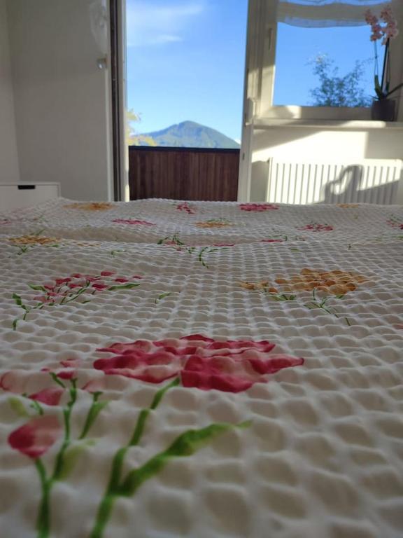 Postel nebo postele na pokoji v ubytování Ferienwohnung Großalber