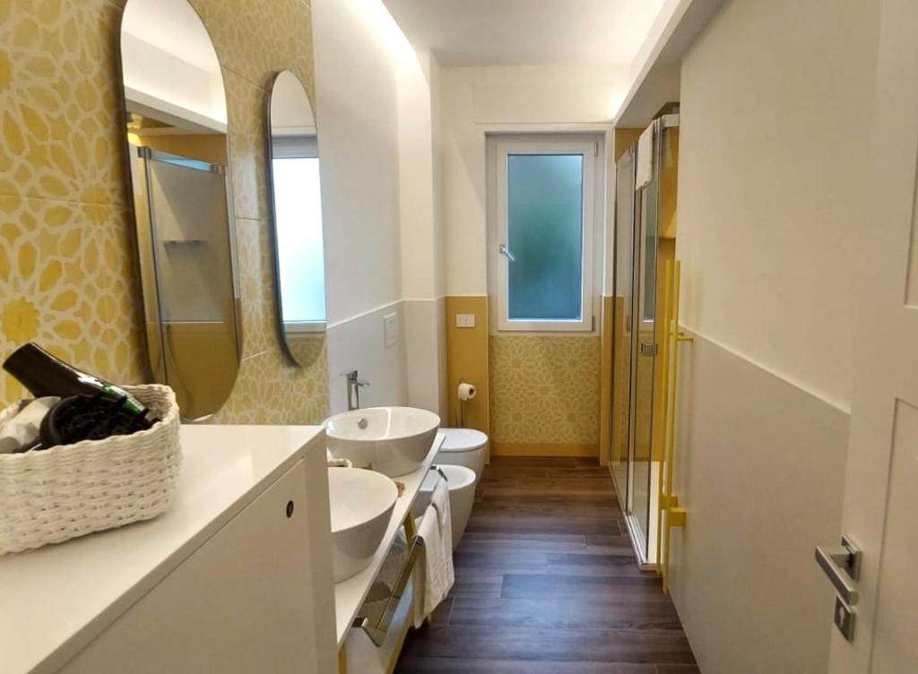 Koupelna v ubytování CASA Eduardo e Titina