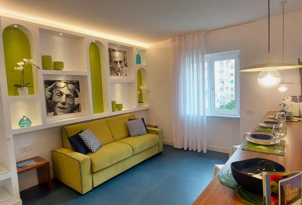 Posezení v ubytování CASA Eduardo e Titina