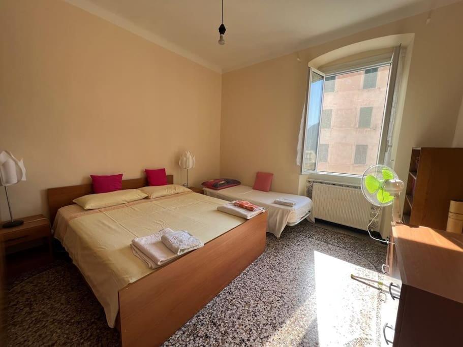 Letto o letti in una camera di Vasto apt panoramico 3 min mare