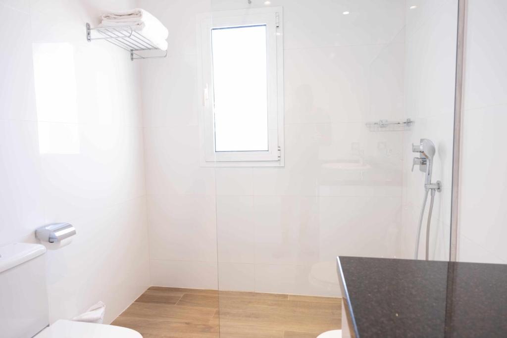 Koupelna v ubytování Villa privada en Corralejo