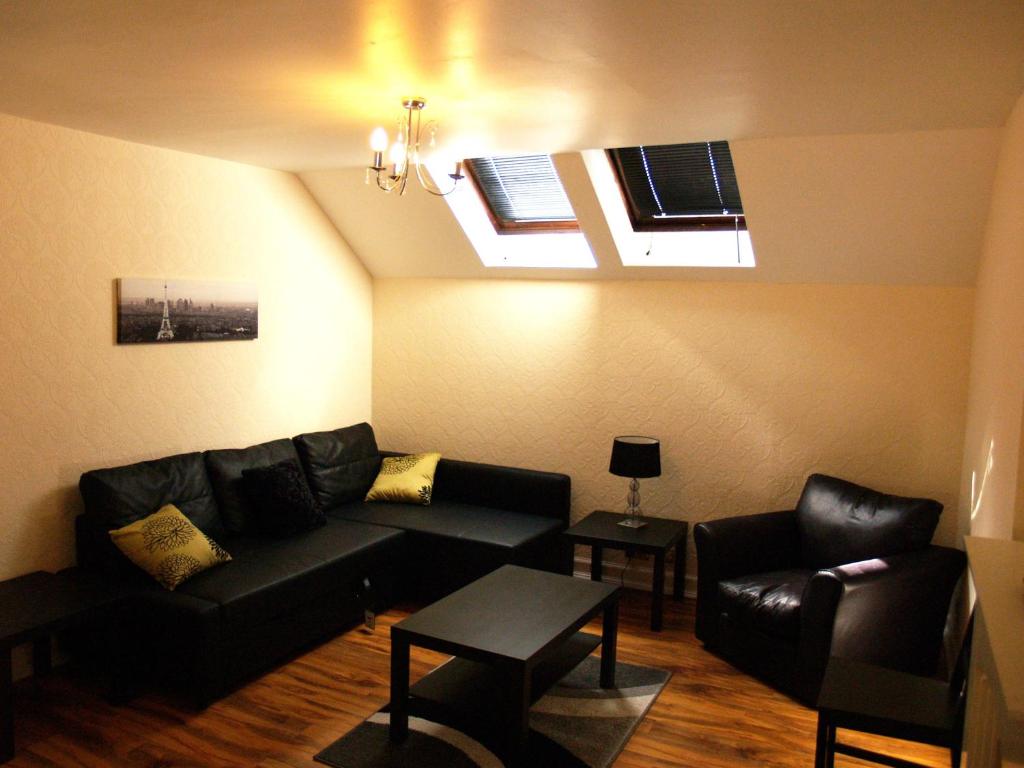 Posezení v ubytování Niddry Street Apartments Edinburgh