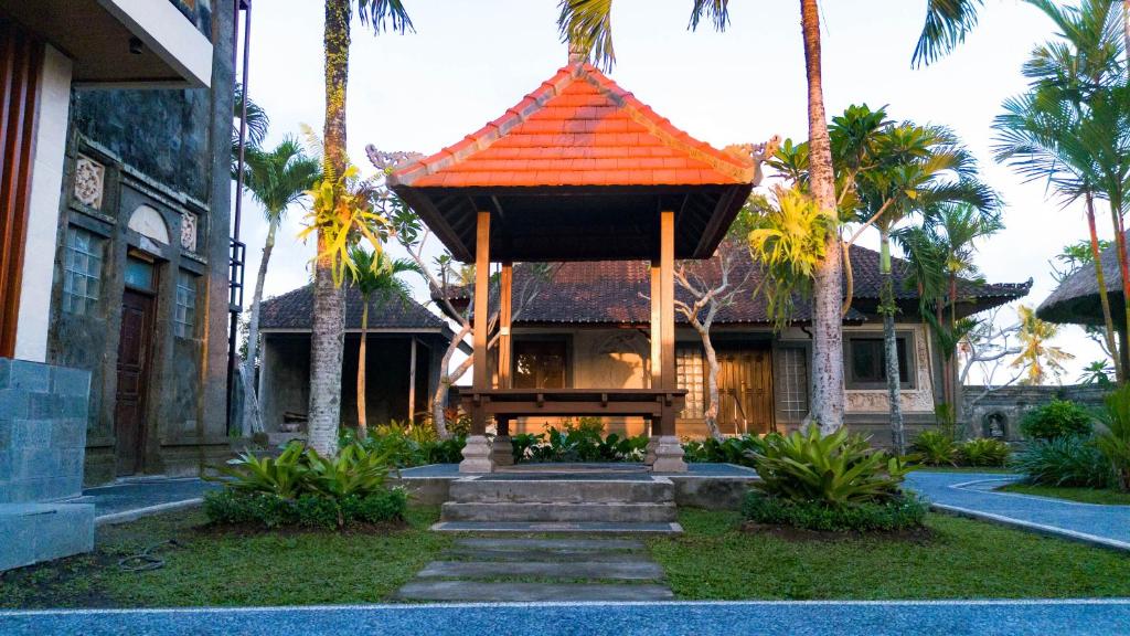 Zahrada ubytování Arbathu Villa Ubud