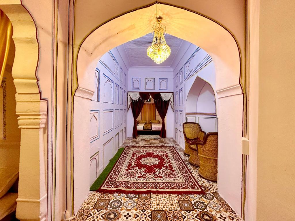 Posezení v ubytování Hotel Kota kunj Heritage