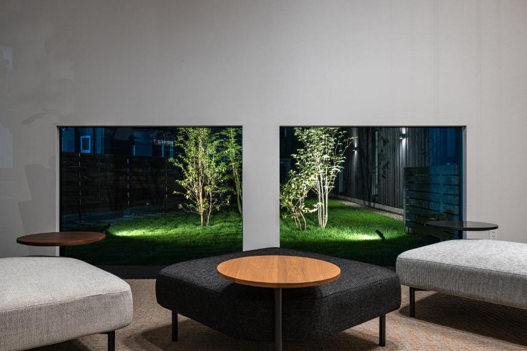 TV a/nebo společenská místnost v ubytování plainn by negura