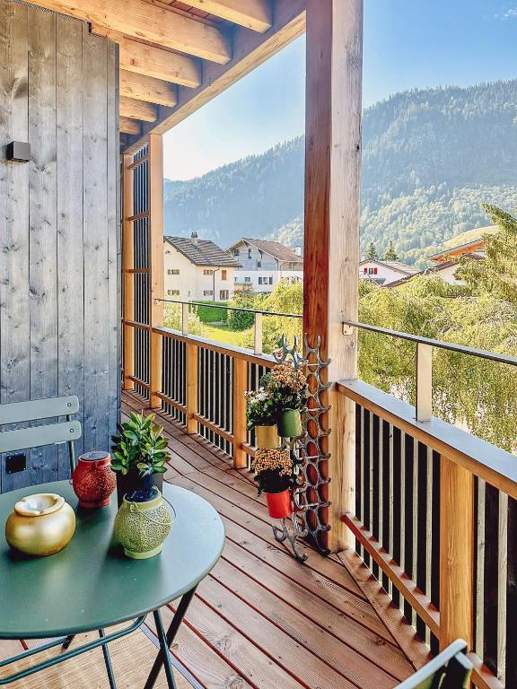 Nespecifikovaný výhled na hory nebo výhled na hory při pohledu z apartmánu