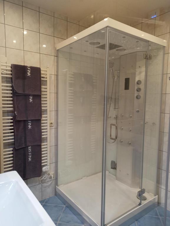 Kúpeľňa v ubytovaní Appartementhaus Fink