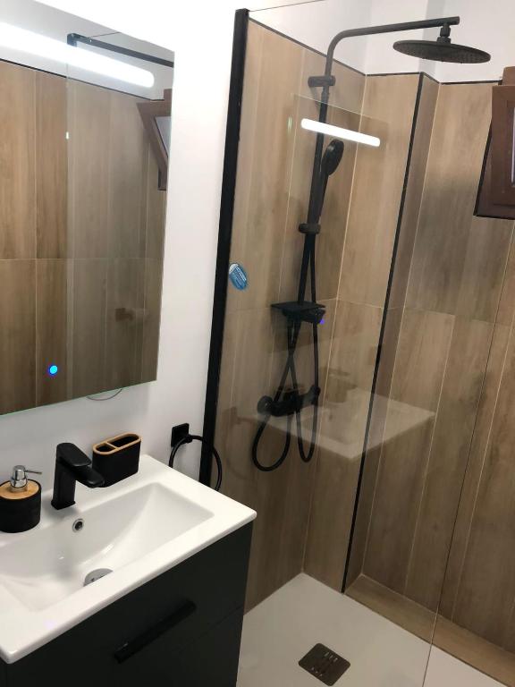 Koupelna v ubytování Tu apartamento en vacaciones