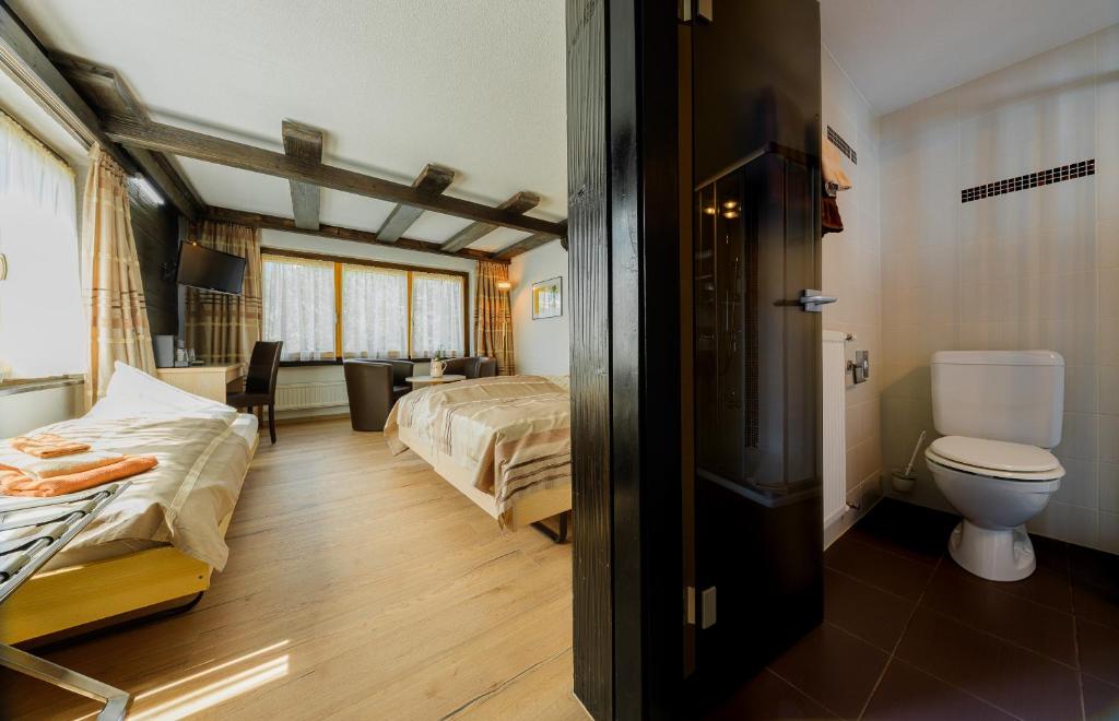 Koupelna v ubytování Relais Bayard